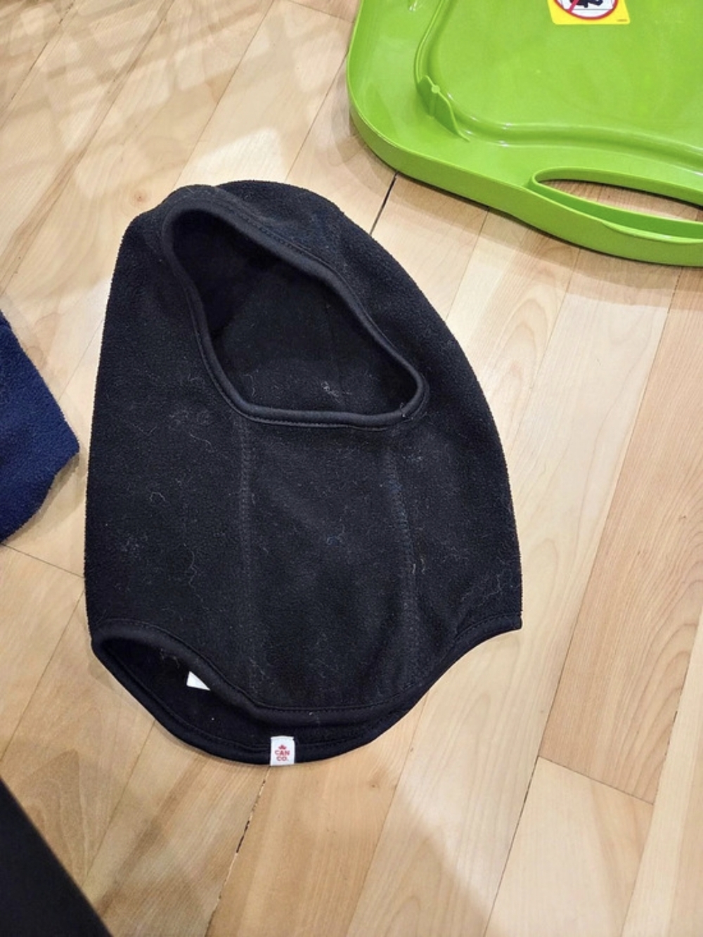 HOT PAWS Kids Black Fleece Balaclava